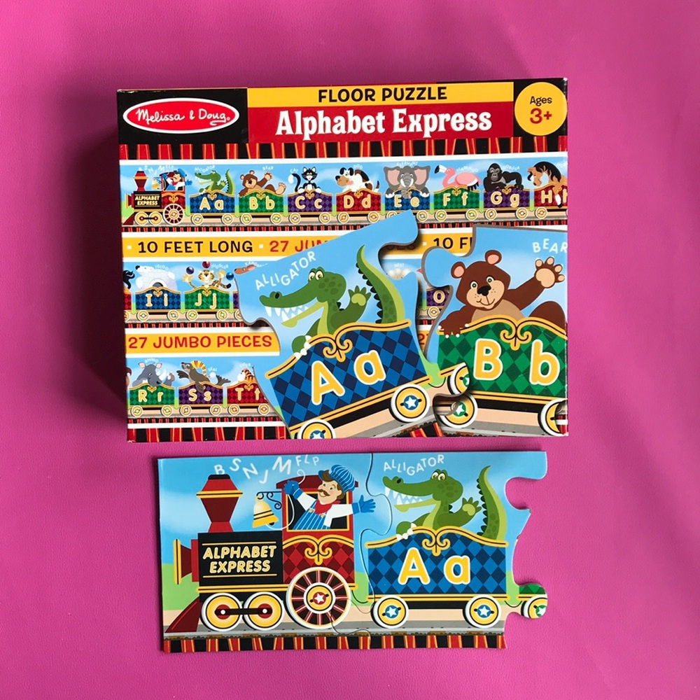 Melissa and Doug Alphabet Floor Puzzle